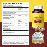 MENO & PERI Mushroom Magnesium Supplements for Women