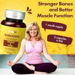 MENO & PERI Mushroom Magnesium Supplements for Women