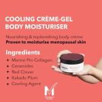 Menopause Cooling Crème-Gel Moisturiser 200ml