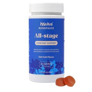 Issviva Menopause Support Gummies with Red Clover