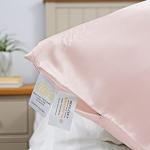 100% Mulberry Silk Pillowcase - Hypoallergenic & Anti-Aging