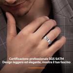 Smart Ring for Heart Rate, Sleep, Temperature Monitoring