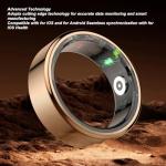 Smart Ring Fitness Tracker with Sleep & Temp Monitor