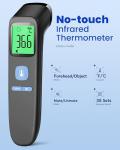 Infrared Forehead Thermometer with Fever Alarm