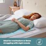 Cooling Blanket and Gel Pad Set for Night Sweats