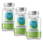 Health & Her Menopause Support Supplements - Vegan 180 Capsules