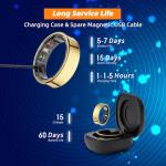 AMOVAN Smart Fitness Tracker Ring for Women