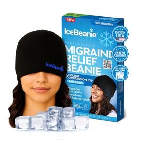 IceBeanie Migraine Relief Cap - Cool Gel Hat