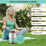 MenoCalm Hormone Balance Vegan Capsules for Menopause