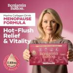 Menopause Collagen Liquid with Red Clover & Maca