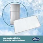 Cooling Blanket and Gel Pad Set for Night Sweats