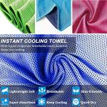 YQXCC Cooling Towels 4-Pack for Neck & Face
