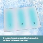 Cooling Blanket and Gel Pad Set for Night Sweats