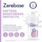 Zeroderma Emollient Cream for Dry Skin 500g