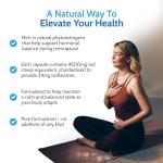 High Strength Red Clover Capsules for Menopause Support