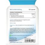 High Strength Red Clover Capsules for Menopause Support