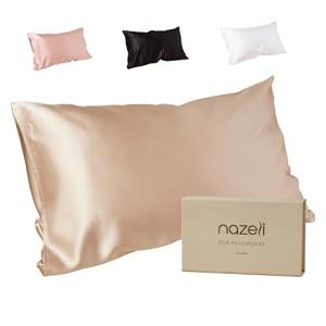 Nazeli Mulberry Silk Pillowcase for Beauty Sleep