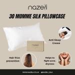 Nazeli Mulberry Silk Pillowcase for Beauty Sleep