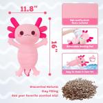 Cute Axolotl Microwave Heating Pad for Cramps