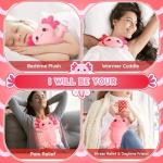 Cute Axolotl Microwave Heating Pad for Cramps