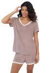 Cozy Bamboo Pajama Set for Menopause (Blushing Pink)