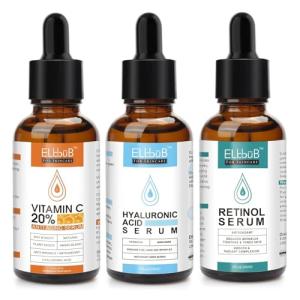 Age-Defying Serum Trio with Vitamin C & Retinol
