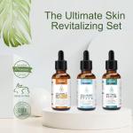 Age-Defying Serum Trio with Vitamin C & Retinol