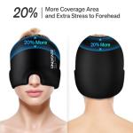 ONLYCARE Migraine Relief Cap with 360° Gel Mask