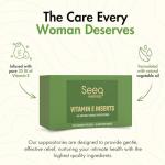 Seeq Wellness Vitamin E Suppositories for Menopause Relief