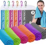 6 Pack Soft Cooling Towels for Neck and Face