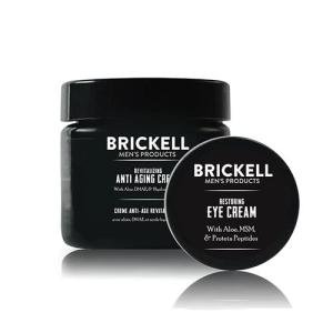 Brickell Men's Anti-Aging Night Cream Set