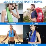 6 Pack Soft Cooling Towels for Neck and Face