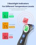 No-Touch Infrared Forehead Thermometer for All Ages