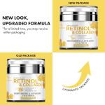 Retinol Face Cream with Collagen and Hyaluronic Acid