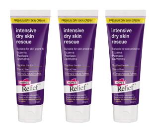 Hope's Relief Natural Dry Skin Cream 3 Pack