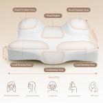 Cervical Neck Beauty Pillow for Comfortable Back Sleep
