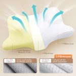 Cervical Neck Beauty Pillow for Comfortable Back Sleep