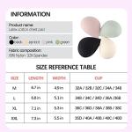 Removable Bra Pad Inserts for Swim & Sports