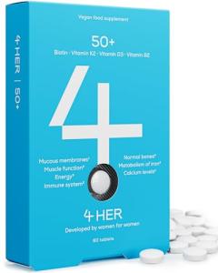 Vegan Multi Vitamins for Women Over 50