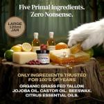 Organic Citrus Tallow Balm for Sensitive Skin