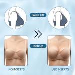 Waterproof Swimsuit Bra Inserts for Comfortable Support