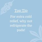 Cooling Bra Inserts for Menopause Hot Flush Relief