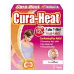 Cura-Heat Period Pain Relief Patches, 3 Count