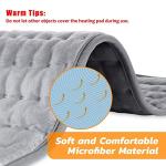 Electric Heating Pad with Auto Shut-Off, 6 Heat Levels
