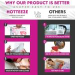 Hotteeze Heat Pads - Fast-Acting Pain Relief Patches