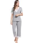 Super Soft Bamboo Nightwear Set for Menopause