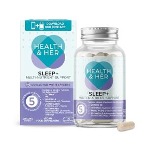 Health & Her Sleep+ Vegan Sleep Supplements for Women