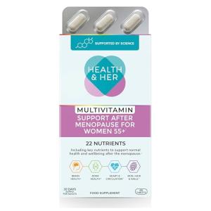 Health & Her Menopause Multivitamins for Women 55+