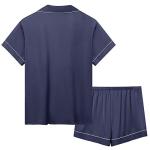 Amorbella Satin Cooling Pajama Set for Night Sweats