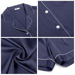 Amorbella Satin Cooling Pajama Set for Night Sweats